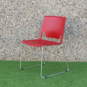 Cadira HAWORTH model Very Wire vermella